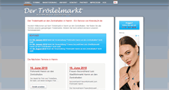 Desktop Screenshot of flohmarkt-hamm.de